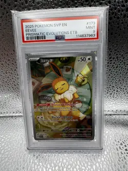 2023-25 Pokemon SV Black Star Promo SVP En Weber #173 PSA 9 - Image 1