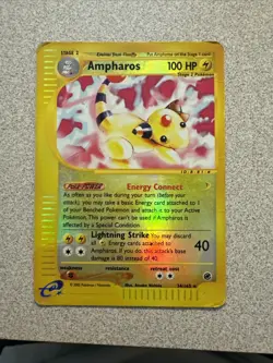 Ampharos - 34/165 - Pokemon Expedition Non-Holo Rare Card HP - Image 1