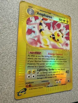 Ampharos - 34/165 - Pokemon Expedition Non-Holo Rare Card HP - Image 2