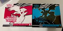 Pokemon Scarlet & Violet White Flare & Black Bolt Elite Trainer Boxes Bundle - Image 1
