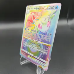 Alolan Vulpix VSTAR 197/195 Pokemon Card - Swsh12: Silver Tempest Holo - NM - Image 2
