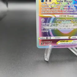 Alolan Vulpix VSTAR 197/195 Pokemon Card - Swsh12: Silver Tempest Holo - NM - Image 5