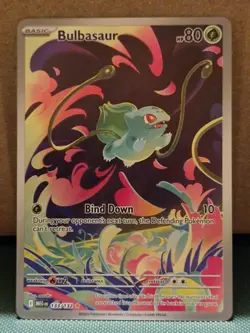 PACKFRESH! Pokemon TCG | Bulbasaur 133/132 | Mega Evolution illustration rare - Image 1