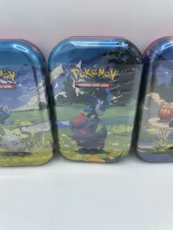 (NEW) Full Art Set - 5 x Pokemon Ascended Heroes Mini Tins - Image 3