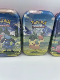 (NEW) Full Art Set - 5 x Pokemon Ascended Heroes Mini Tins - Image 5