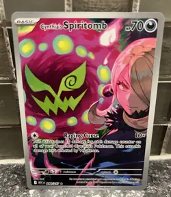 Pokemon TCG Cynthia's Spiritomb 244/217 Ascended Heroes English IR NM Card - Image 1