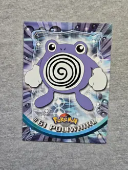 Poliwhirl #61 1999 Topps Pokemon TV Animation Edition Series 1 Blue Label - Image 1