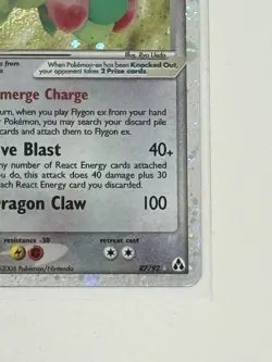 Pokemon TCG Flygon ex 87/92 Legend Maker Holo - Image 4