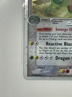 Pokemon TCG Flygon ex 87/92 Legend Maker Holo - Image 5