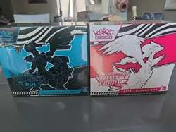 Pokemon TCG Black Bolt and White Flare Elite Trainer Box ETB Sealed Set - Image 1