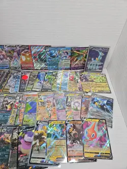 Pokemon Cards English Ex And V - 75 Card Lot- - Image 2