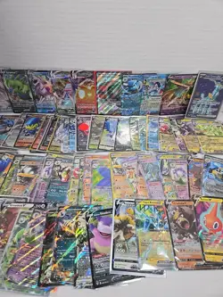 Pokemon Cards English Ex And V - 75 Card Lot- - Image 3
