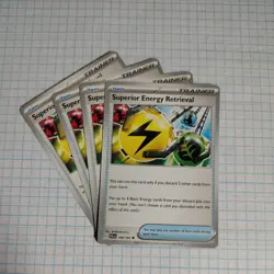 [4x Playset] Superior Energy Retrieval 189/193 SV02: Paldea Evolved Pokemon TCG - Image 1