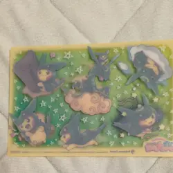 Pokemon Center Transparent clear Card Charizard & Rayquaza Poncho Pikachu Set - Image 5