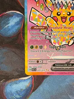 Pokemon Pikachu ex 277/217 Ascended Heroes Special Illustration Rare! - Image 5