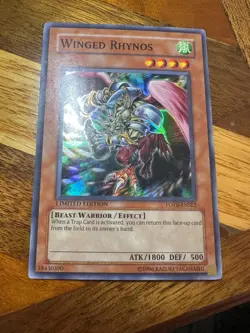 Winged Rhynos FOTB-ENSE2 Limited Edition Super Rare PL + BONUS - Image 1