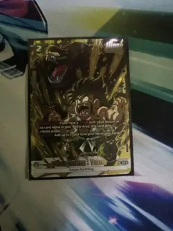 Son Gohan Youth FB04-060 Alternate Art Tournament Gold Promo Dragon Ball Card - Image 1