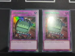 DLCS-EN080 Toon Briefcase Green Ultra Rrae 1st Edition NM Yugioh Card - Image 1