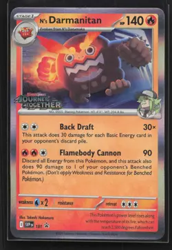 N's Darmanitan - (Prerelease) Promo SV: Scarlet & Violet Promo Cards 181 NM - Image 1