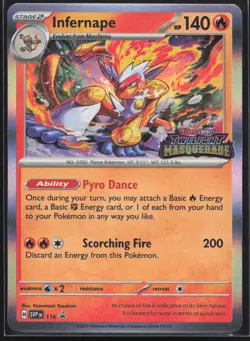 Infernape - Promo SV: Scarlet & Violet Promo Cards 116 NM - Image 1
