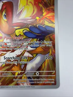 Pokemon TCG Infernape Card Twilight Masquerade Illustration, Rare, 173/167 - Image 5