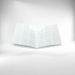 GAMEGENIC CASUAL ALBUM 18-POCKET BINDER PORTFOLIO WHITE HOLDS 360 CARDS NEW - Image 2