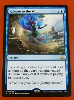 1x Release to the Wind (LP-NM) | Rivals of Ixalan | MTG Magic Cards - Image 1