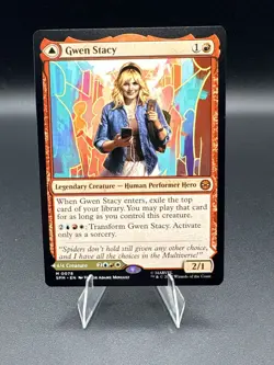 Gwen Stacy - Marvel's Spider-Man SPM #78 - Magic: The Gathering MTG Card - Image 1