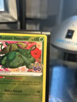 Pokemon TCG Radiant Venusaur Holo Card Pokemon Go 004/078 Near Mint Condition - Image 3