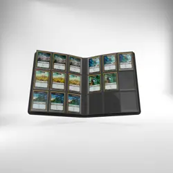 GAMEGENIC CASUAL ALBUM 18-POCKET BINDER PORTFOLIO BLACK HOLDS 360 CARDS NEW - Image 3
