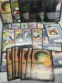 Dragon Ball Z Card Lot Early 2000s Mixed Collection DBZ TCG - Image 2