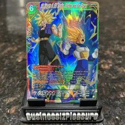 SS Vegeta & SS Trunks Father & Son Power SR Foil Dragon Ball Super Card | NM - Image 1