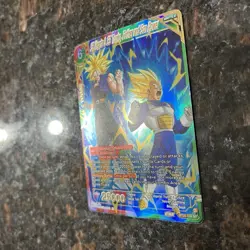 SS Vegeta & SS Trunks Father & Son Power SR Foil Dragon Ball Super Card | NM - Image 2