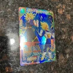 SS Vegeta & SS Trunks Father & Son Power SR Foil Dragon Ball Super Card | NM - Image 3