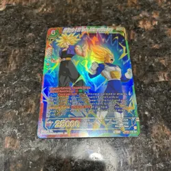 SS Vegeta & SS Trunks Father & Son Power SR Foil Dragon Ball Super Card | NM - Image 4