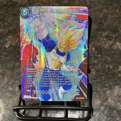 SS Vegeta Exploiting Weakness Alternate Art Foil Dragon Ball Super Card Game NM - Image 1