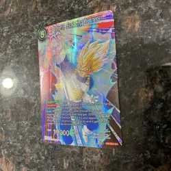 SS Vegeta Exploiting Weakness Alternate Art Foil Dragon Ball Super Card Game NM - Image 2