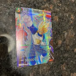 SS Vegeta Exploiting Weakness Alternate Art Foil Dragon Ball Super Card Game NM - Image 3