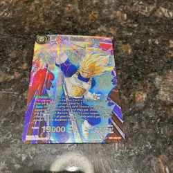 SS Vegeta Exploiting Weakness Alternate Art Foil Dragon Ball Super Card Game NM - Image 4