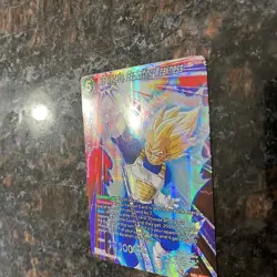 SS Vegeta Exploiting Weakness Alternate Art Foil Dragon Ball Super Card Game NM - Image 5