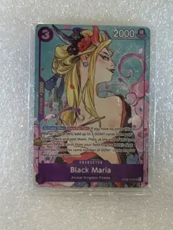 Black Maria (Illustration Box Vol.2) OP08-074 One Piece Promotion Cards Foil - Image 1