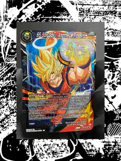 Dragon Ball Super Card Game SS Son Goku Another World Blitz SR Foil Card - Image 1