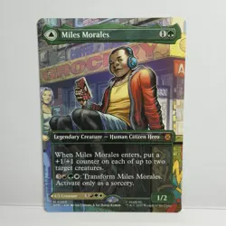 Miles Morales (Borderless) #0200 Mythic - MTG Marvel's Spider-Man SPM EN NM - Image 1