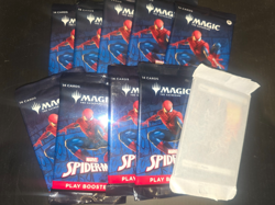 Magic the gathering Spiderman booster lot of 9 plus bonus pack - Image 1