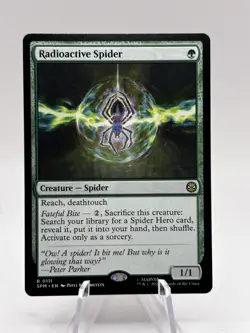 Radioactive Spider 0111 Marvel's Spider-Man SPM MTG NM - Image 1