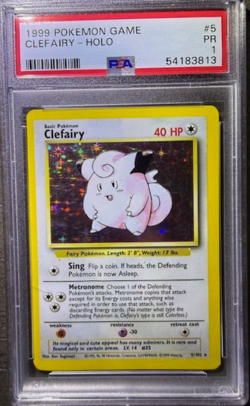 Pokemon PSA 1 Clefairy Base Set Unlimited #5 - Image 2