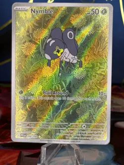 Pokemon TCG Nymble Me02: Phantasmal Flames 096/094 Illustration Rare Holo - Image 1