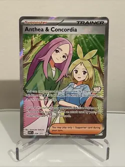 Anthea and Concordia 254/217 Ascended Heroes Pokemon TCG Full Art Trainer - Image 1