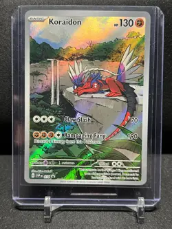 Koraidon SVP 014 Black Star Promo Holo Pokemon 2023 Scarlet & Violet NM - Image 1