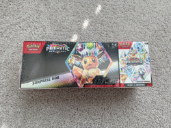 Pokemon Prismatic Evolutions Surprise Box & Booster Bundle New Sealed - Image 1